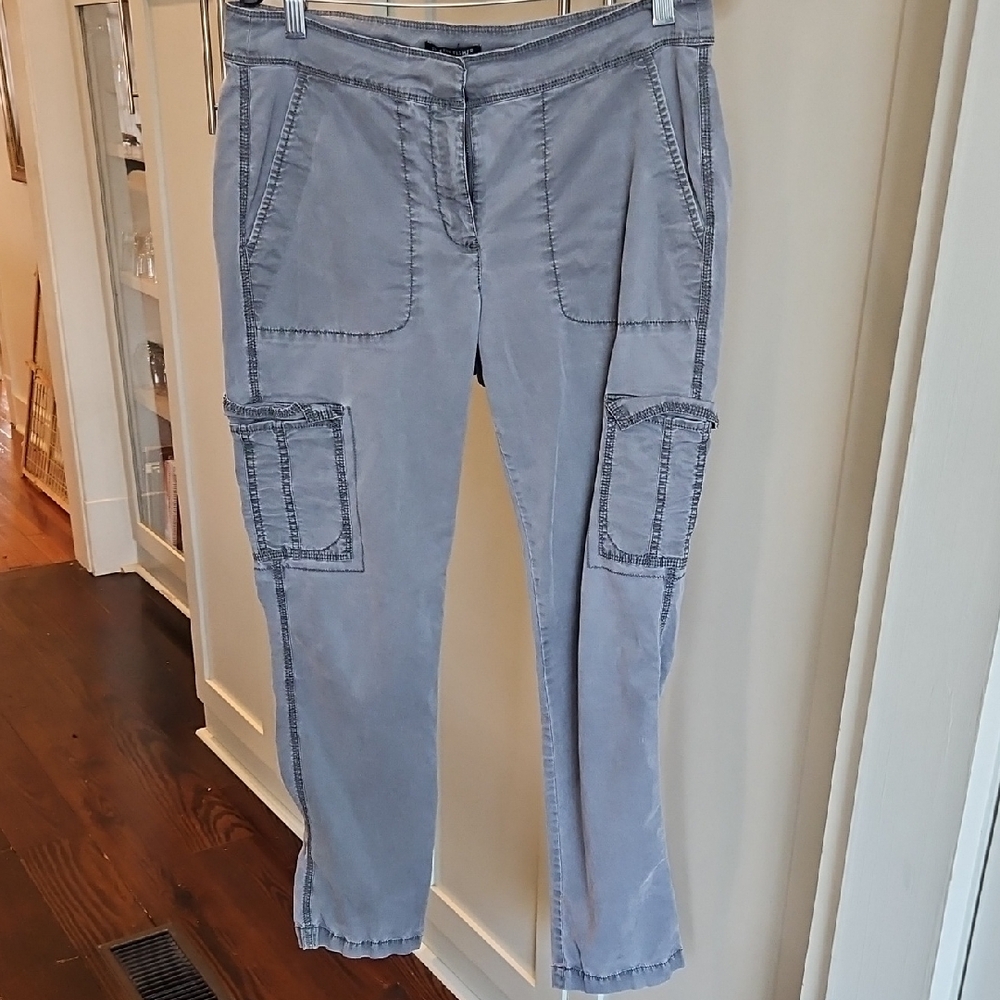 Stylish Gray Women's Cargo Pants